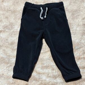 Carter's Black Fleece Joggers for Kids